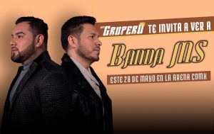 Banda MS y Notivex te llevan gratis a su concierto en la Arena Ciudad de México