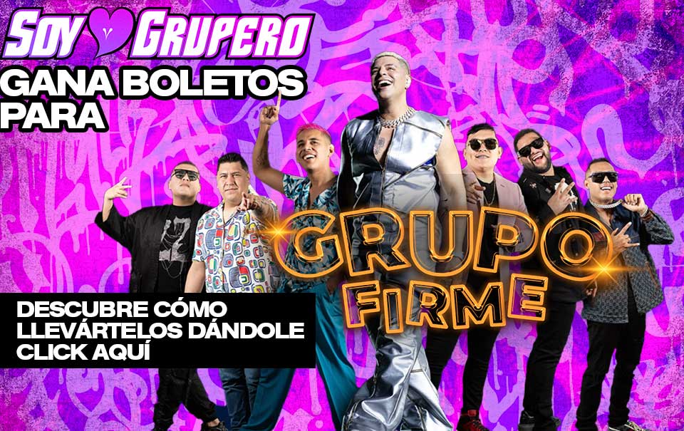 Notivex te lleva a ver a Grupo Firme en el Foro Sol totalmente gratis