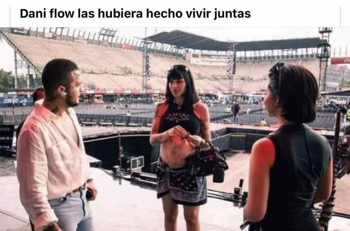 Dani Flow se burla de Nodal “Las hubiera hecho vivir juntas” 0