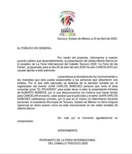 Aberto Barros Cancela Feria del Caballo 