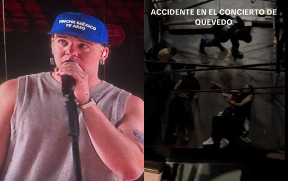 VIDEO: Así fue el accidente en el Palacio de los Deportes cuando personas cayeron de una grada