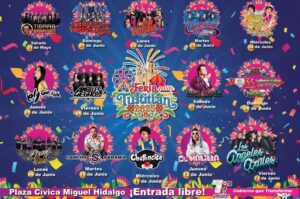 Feria de Tultitlán 2025 El Malilla Los Ángeles Azules