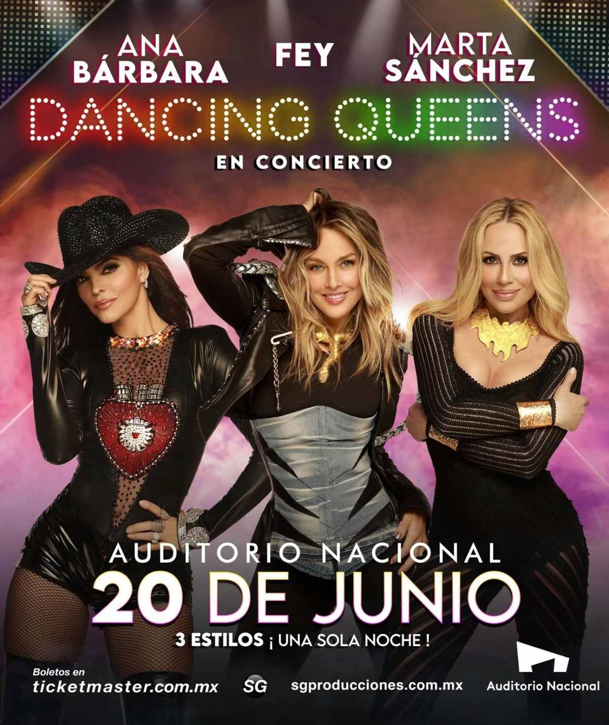 concierto dancing queens auditorio nacional 2025