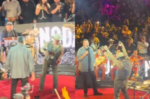 Pepe Aguilar canta con Nodal 