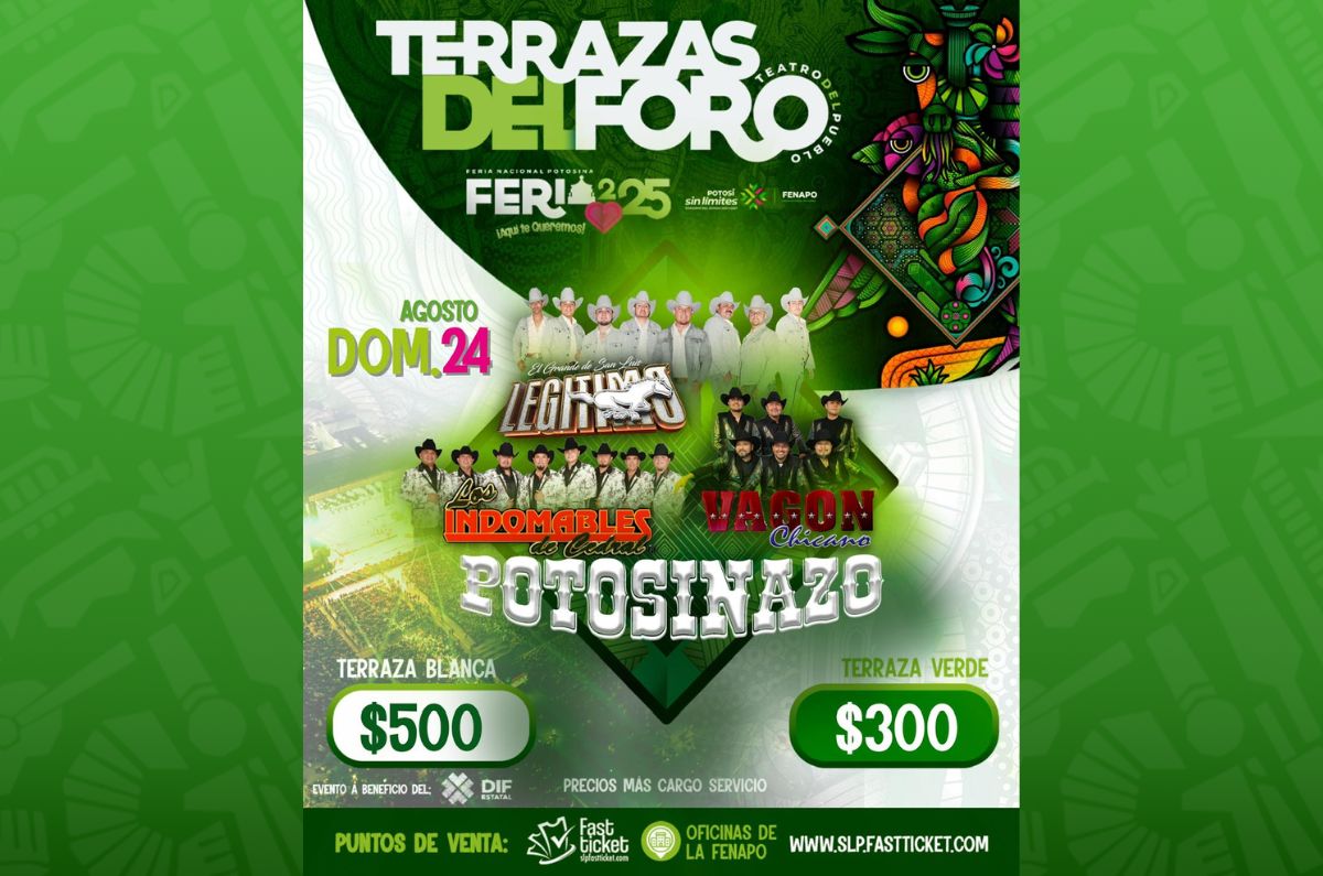 boletos potosinazo terrazas fenapo 2025