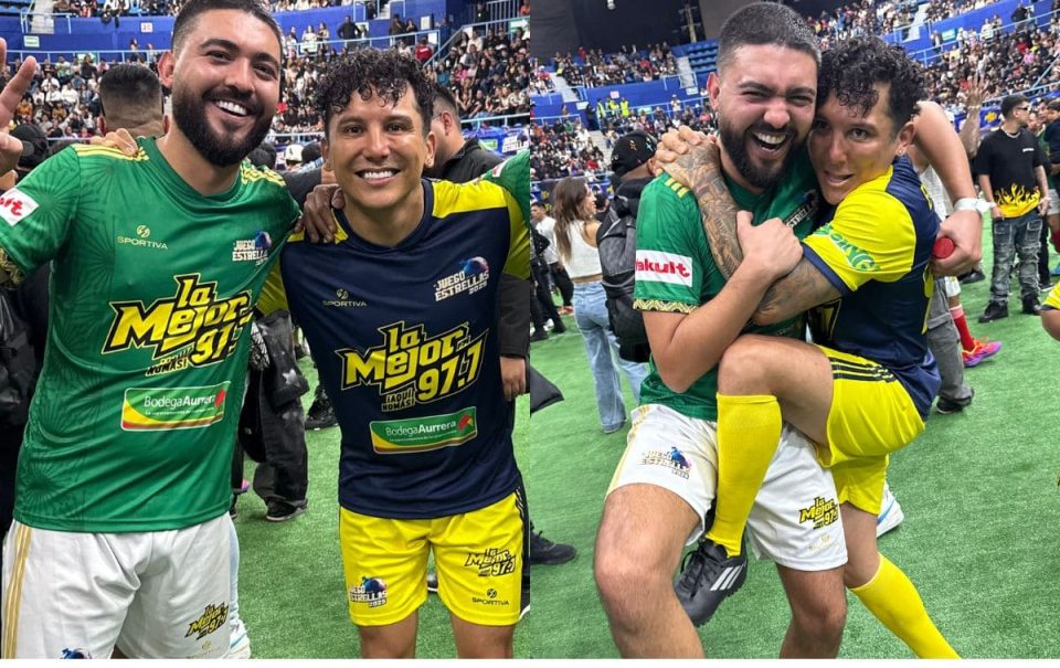 La inesperada reconciliación:  Edwin Luna y Alann Mora  se reencontraron en el Juego de las Estrellas