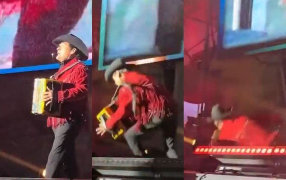 Jorge Hernández de Los Tigres del Norte sufre aparatosa caída, ¿cuál es su estado de salud?