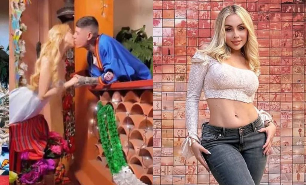 ¿Quién es la novia de Santa Fe Klan que es idéntica a Maya Nazor?