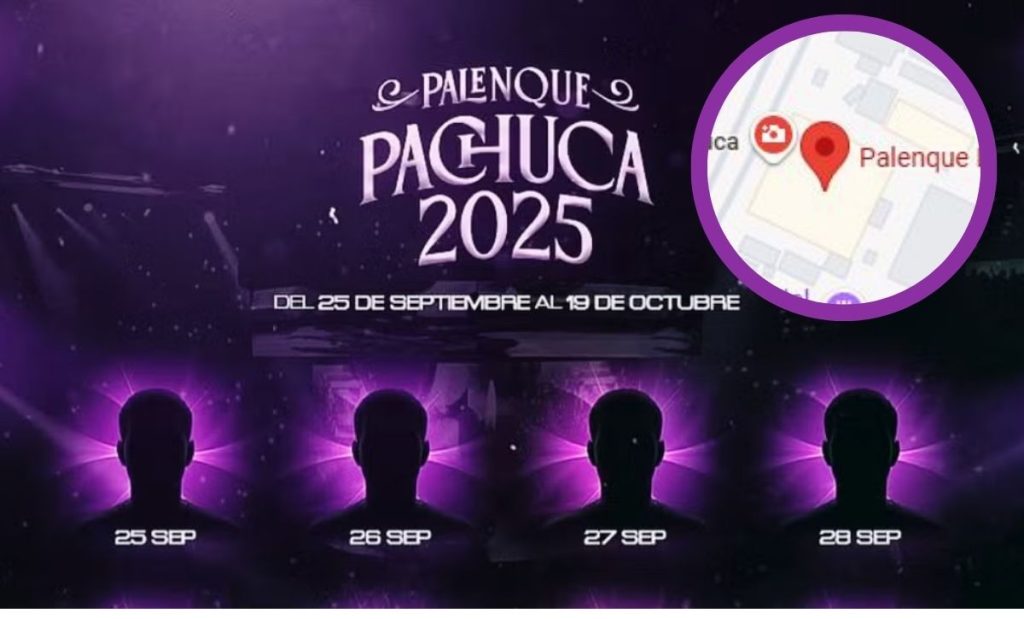 Palenque de Pachuca 2025: ¿Cómo llegar a la feria desde CDMX?