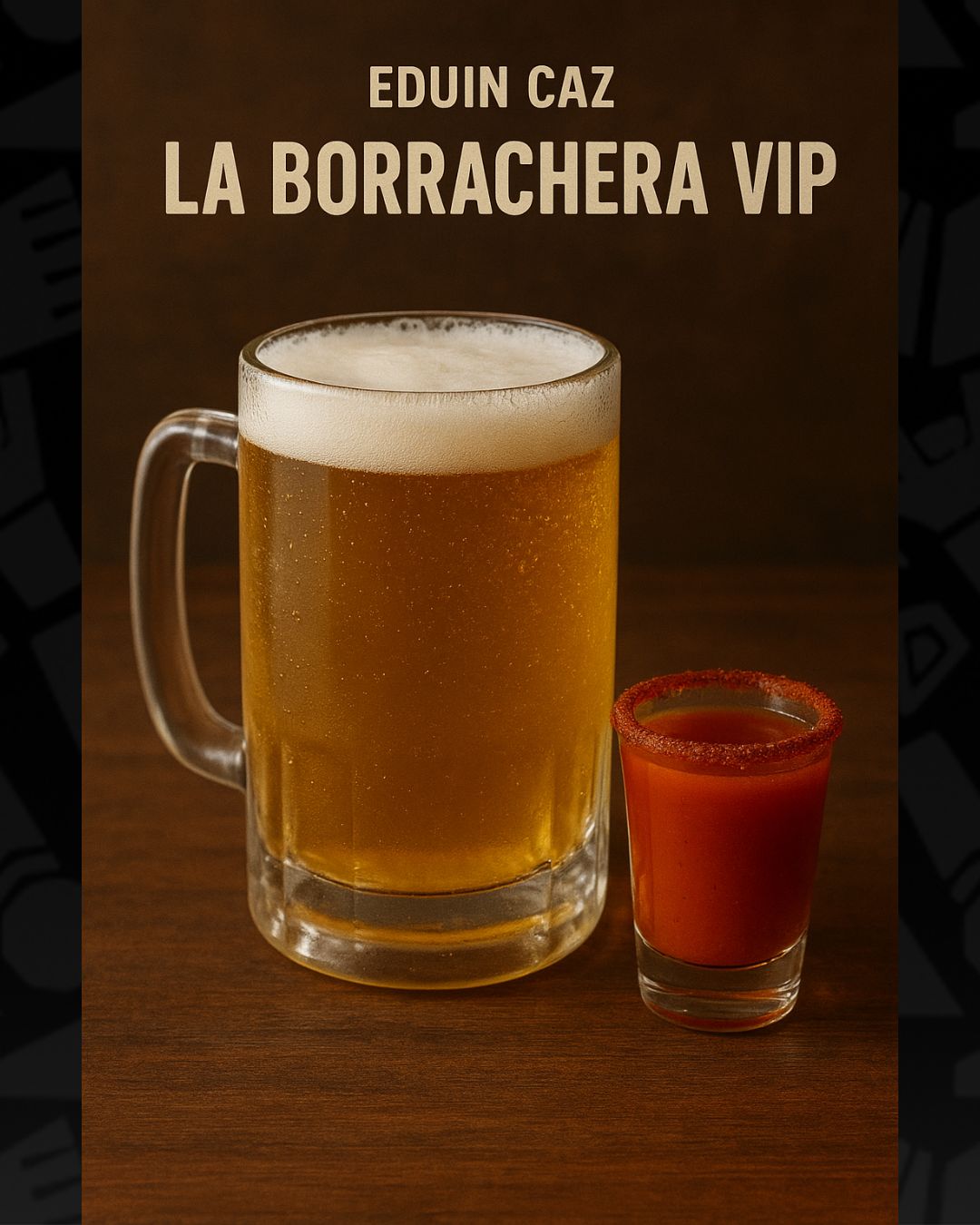 Clásico pero con estilo de fiesta. Cerveza clara mezclada con tequila y un shot de sangrita al lado. Tal como un concierto de Grupo Firme: te levanta, te hace cantar y seguro no recordarás cómo acabó. | Imagen: Especial